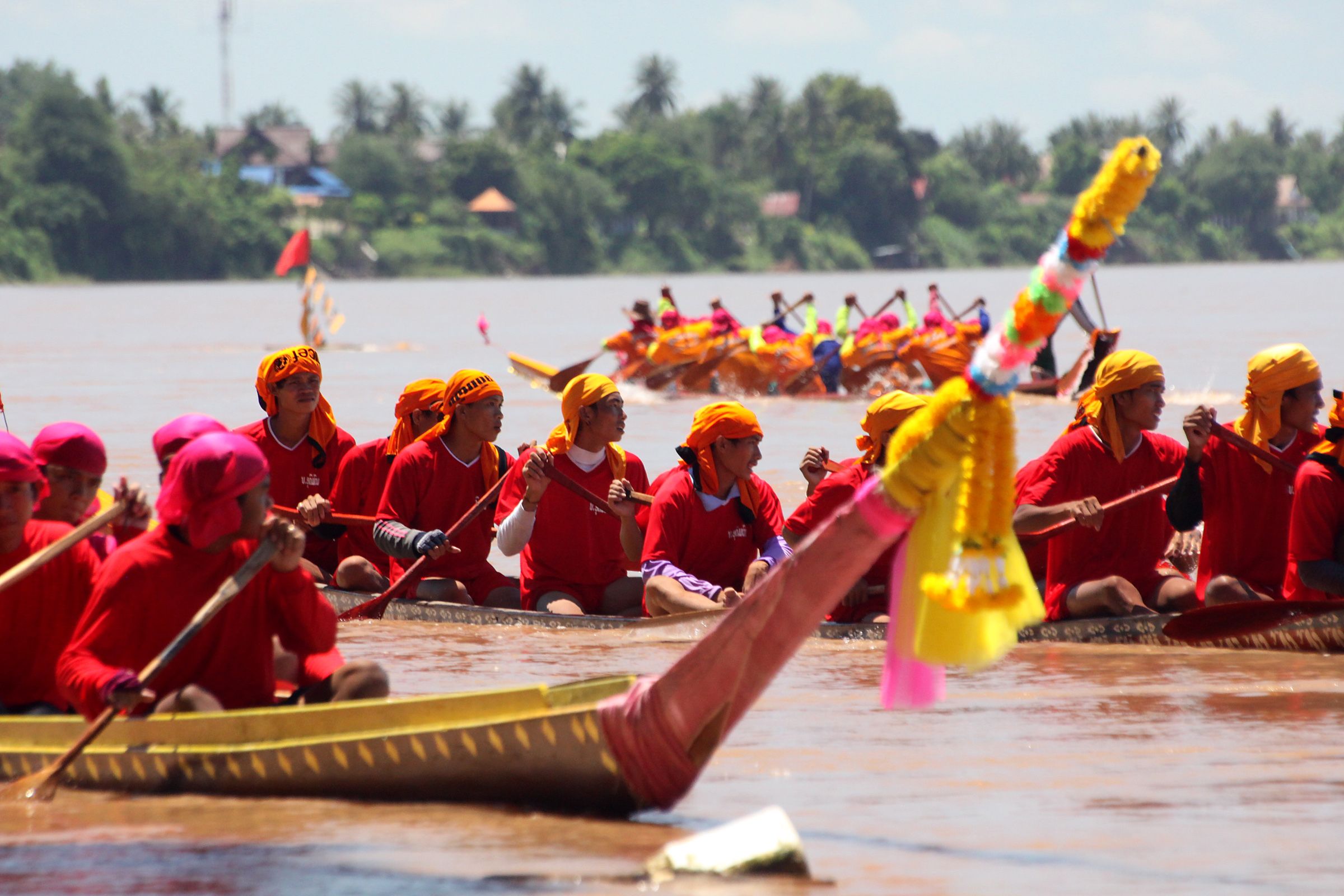 Ngày hội đua thuyền của Lào - Lễ hội thể thao đặc sắc nhất tháng 10