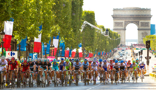 Là quê hương của giải đua xe đạp Tour de France lớn nhất thế giới