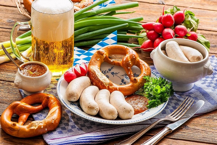 Khám phá thực đơn ẩm thực Đức đặc sắc chuẩn khẩu vị châu Âu