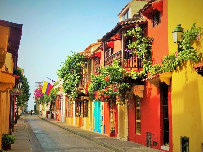 Town Old Cartagena là một khu phố tuyệt đẹp