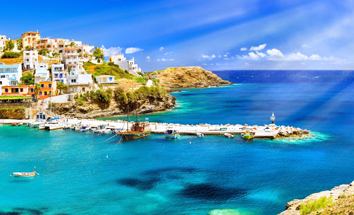 Ngất ngây trước cảnh đẹp ở Hy Lạp- Crete