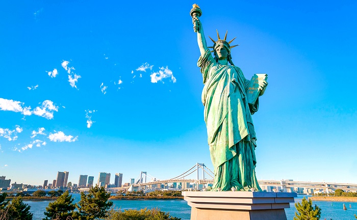 Tượng nữ thần tự do ở New York